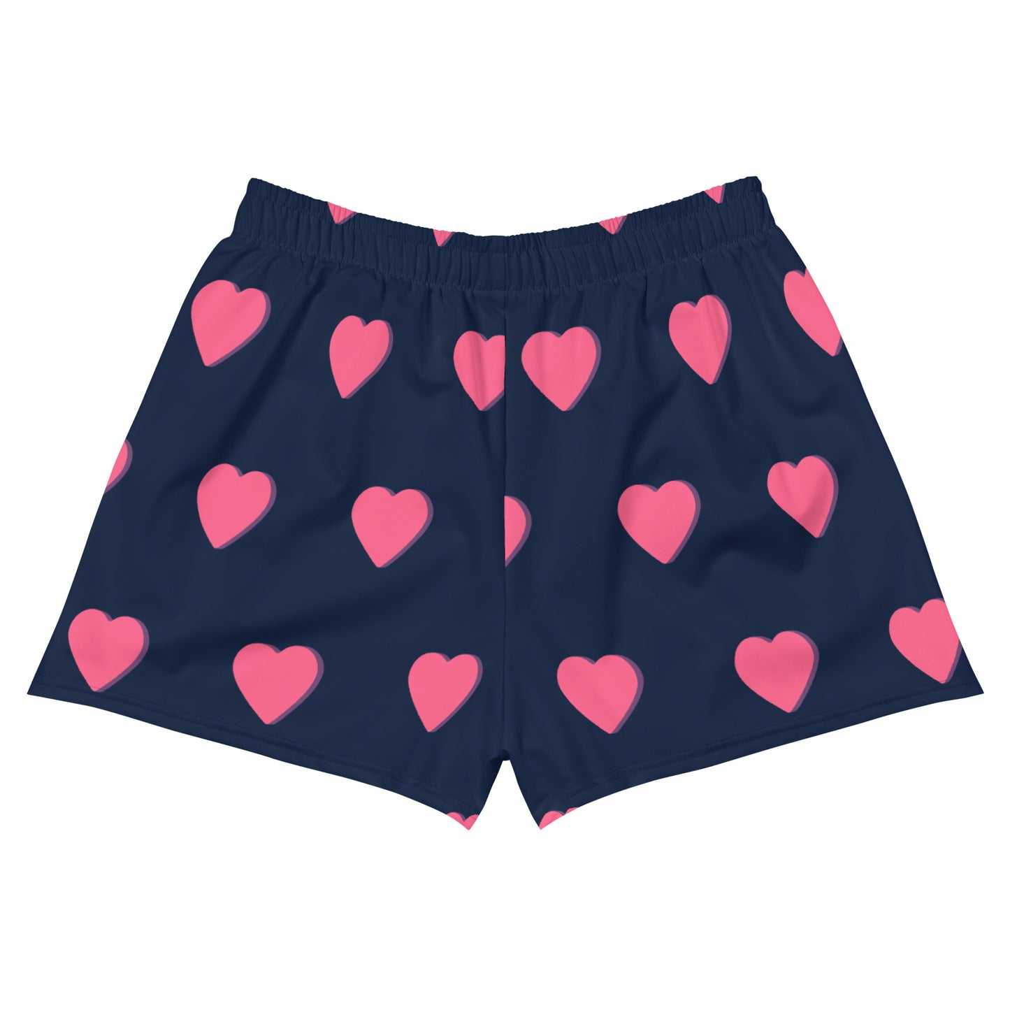 "Fell In Love In A Small Town" Women’s Recycled Athletic Shorts