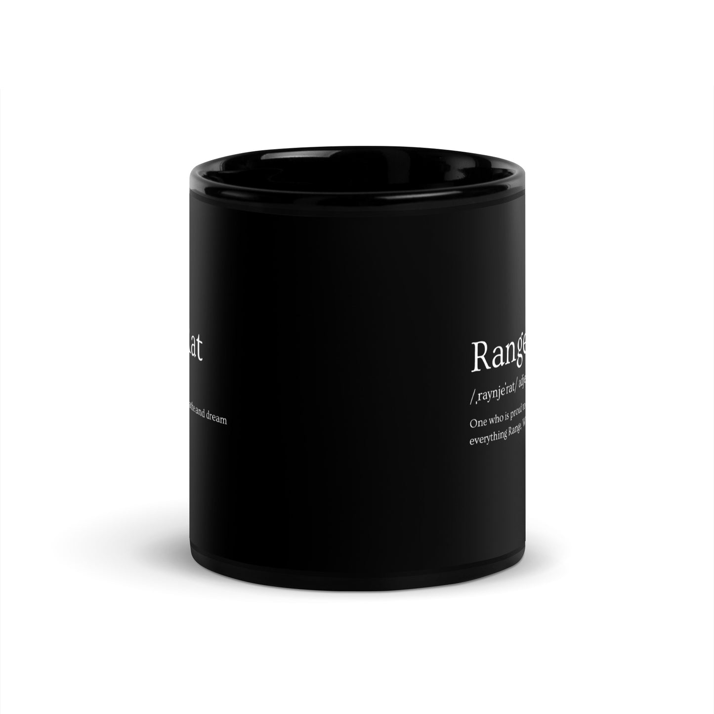 Range-Rat Black Glossy Mug