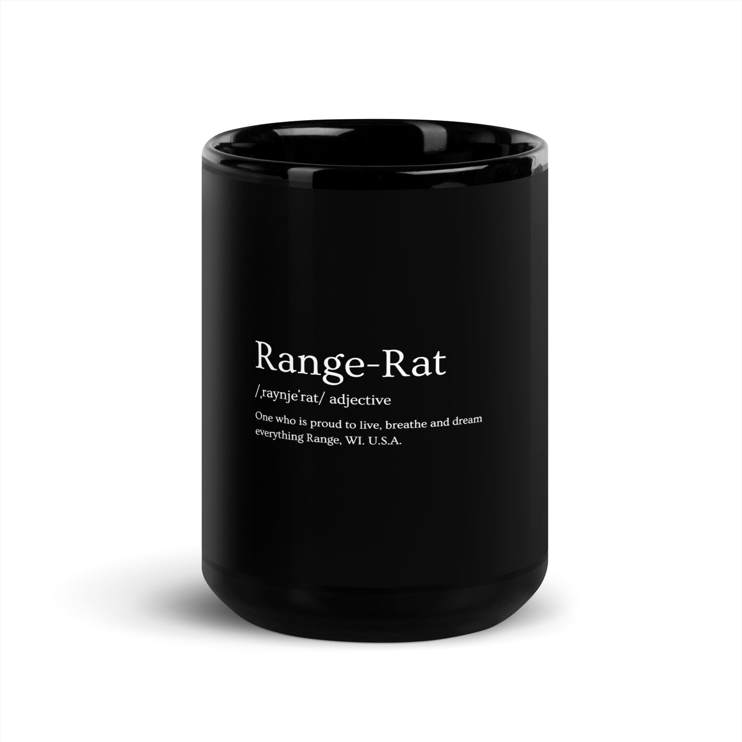 Range-Rat Black Glossy Mug