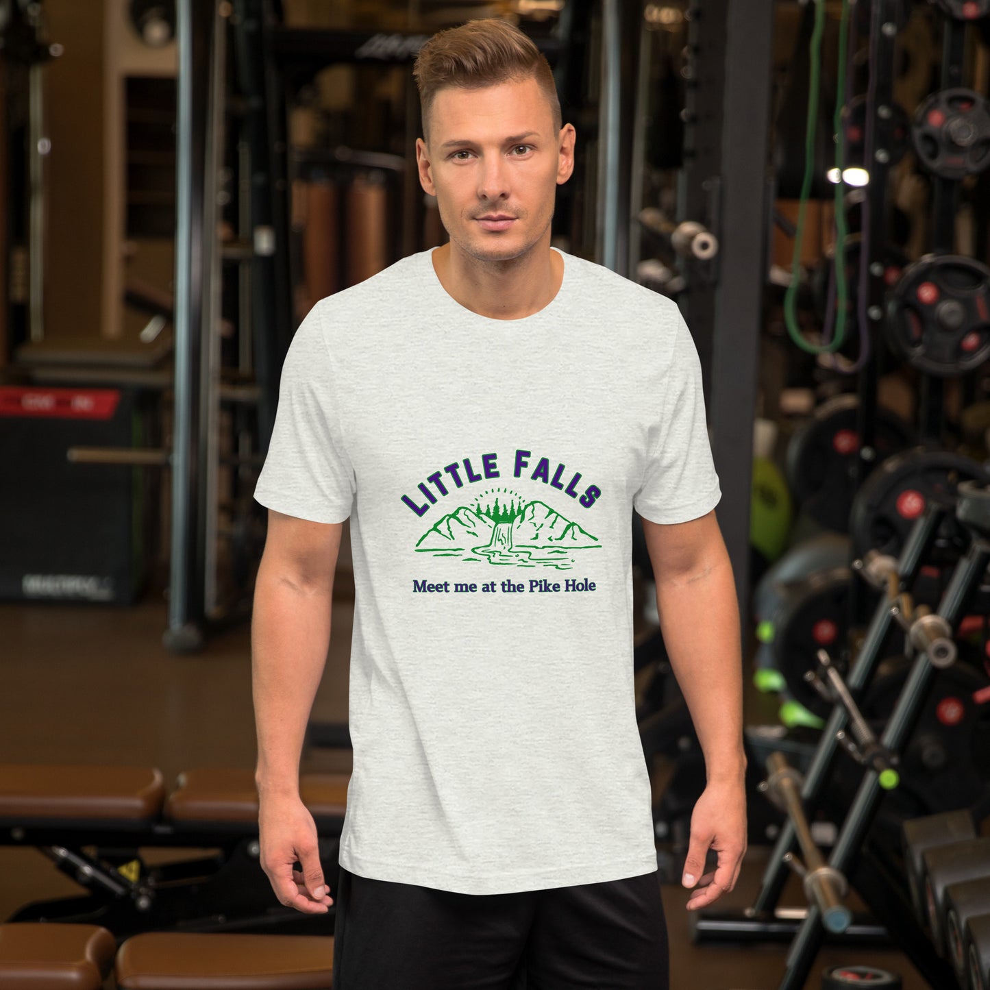 Little Falls Pike Hole Unisex t-shirt