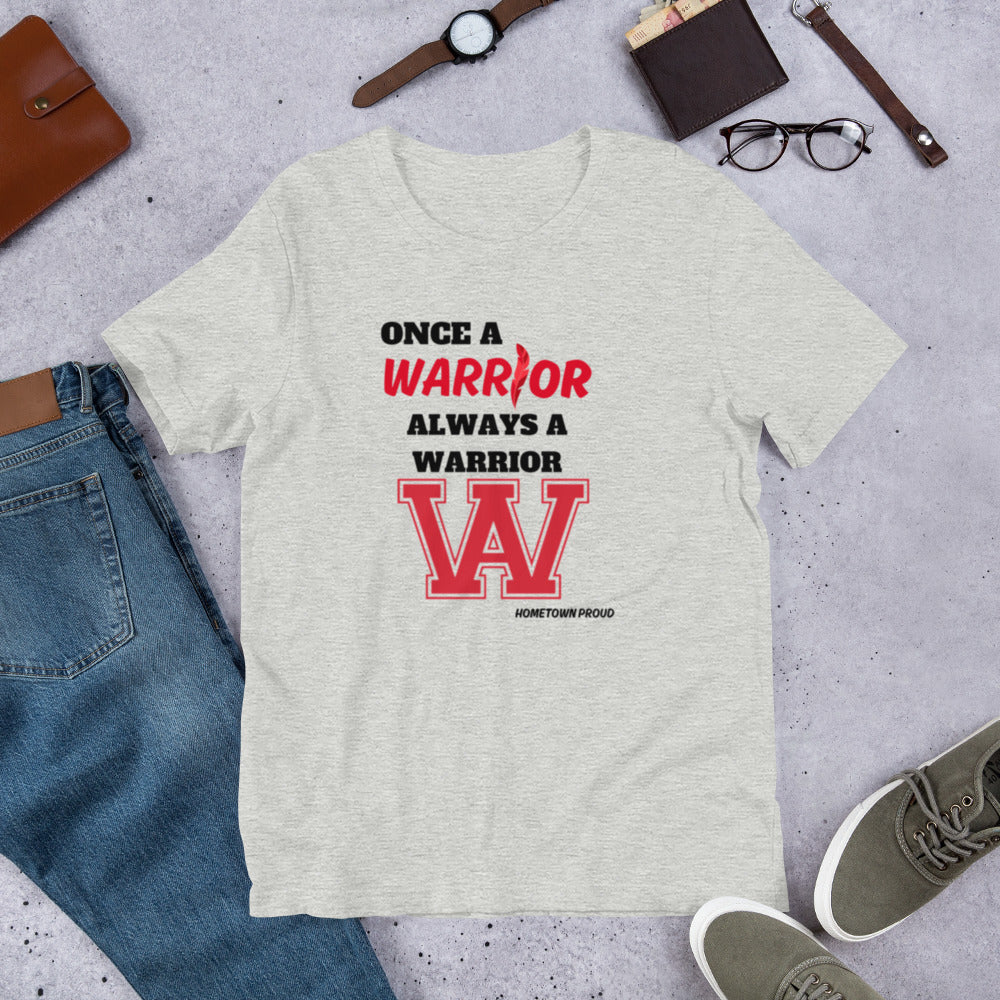 Amery "Once A Warrior" Unisex t-shirt