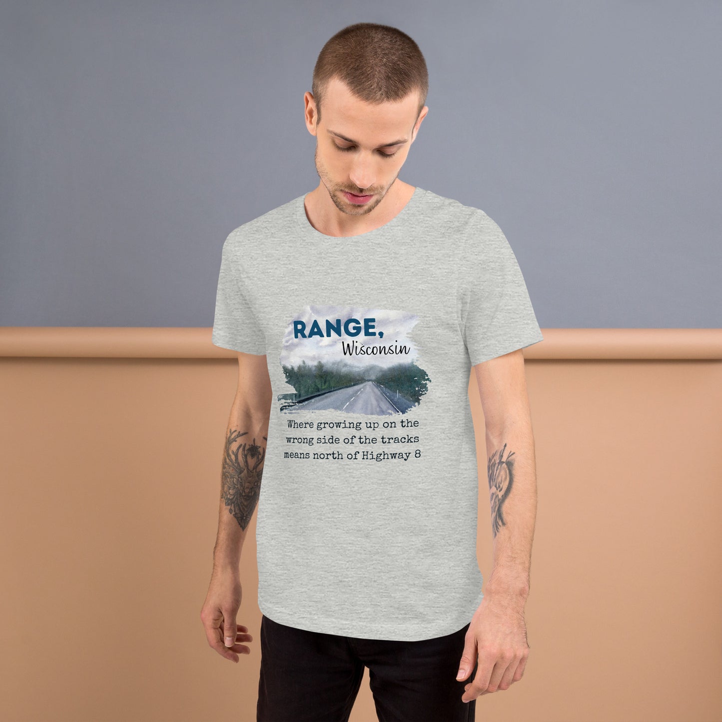 Range Wisconsin Unisex t-shirt