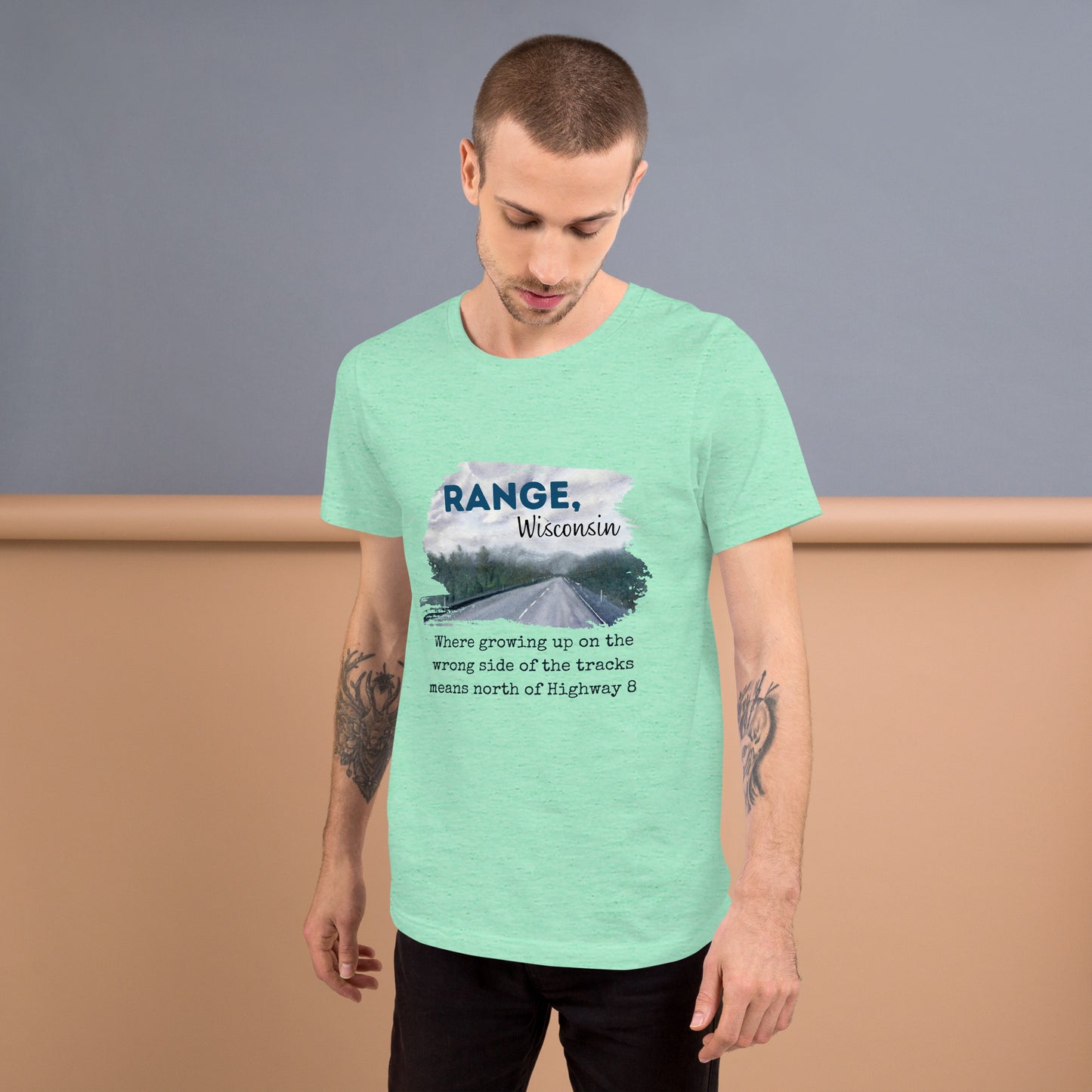 Range Wisconsin Unisex t-shirt