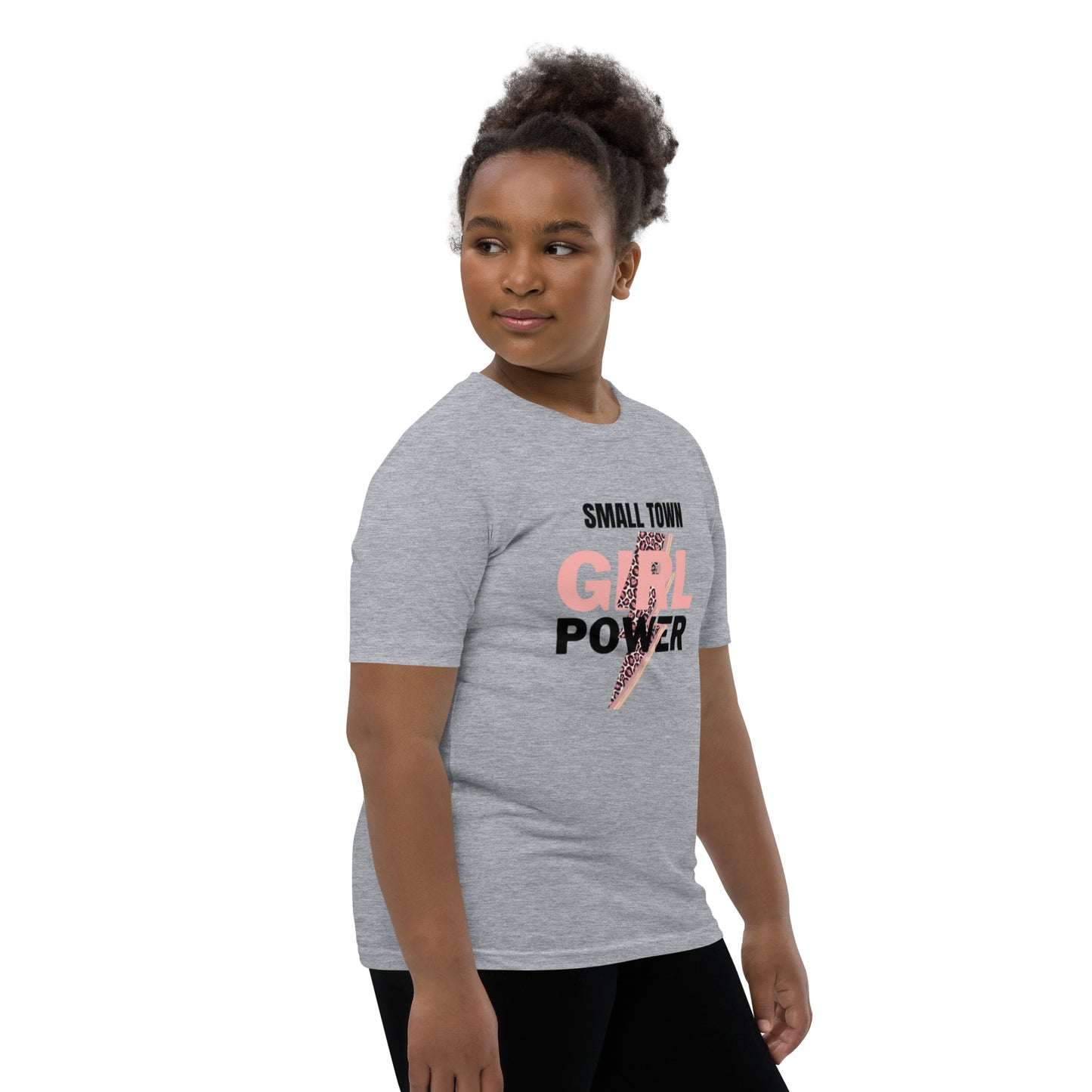 Small Town Girl Power Youth Short Sleeve T-Shirt
