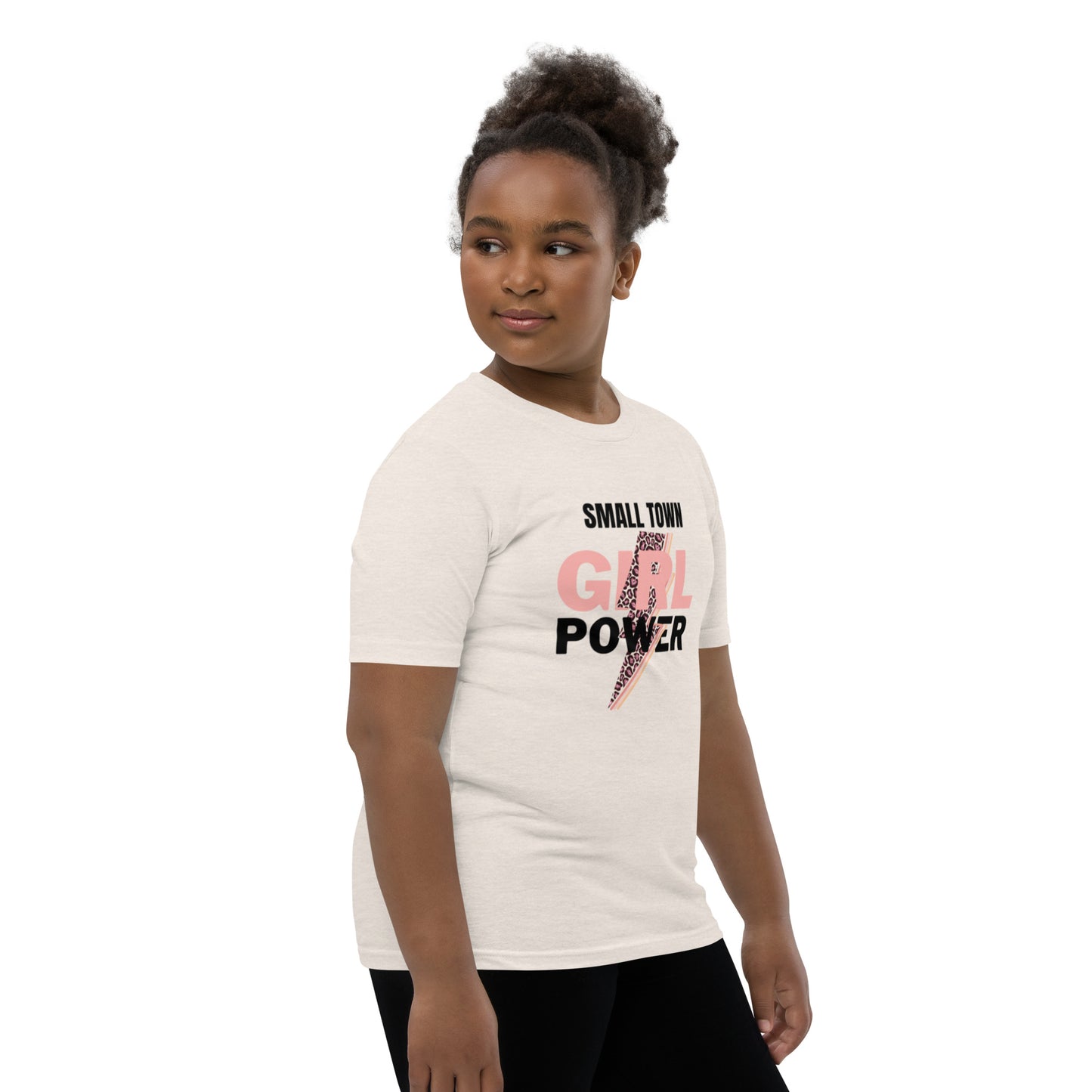 Small Town Girl Power Youth Short Sleeve T-Shirt