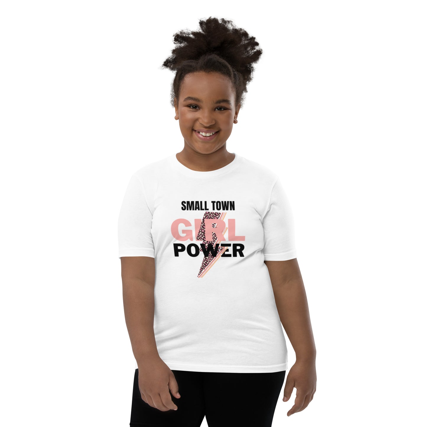 Small Town Girl Power Youth Short Sleeve T-Shirt