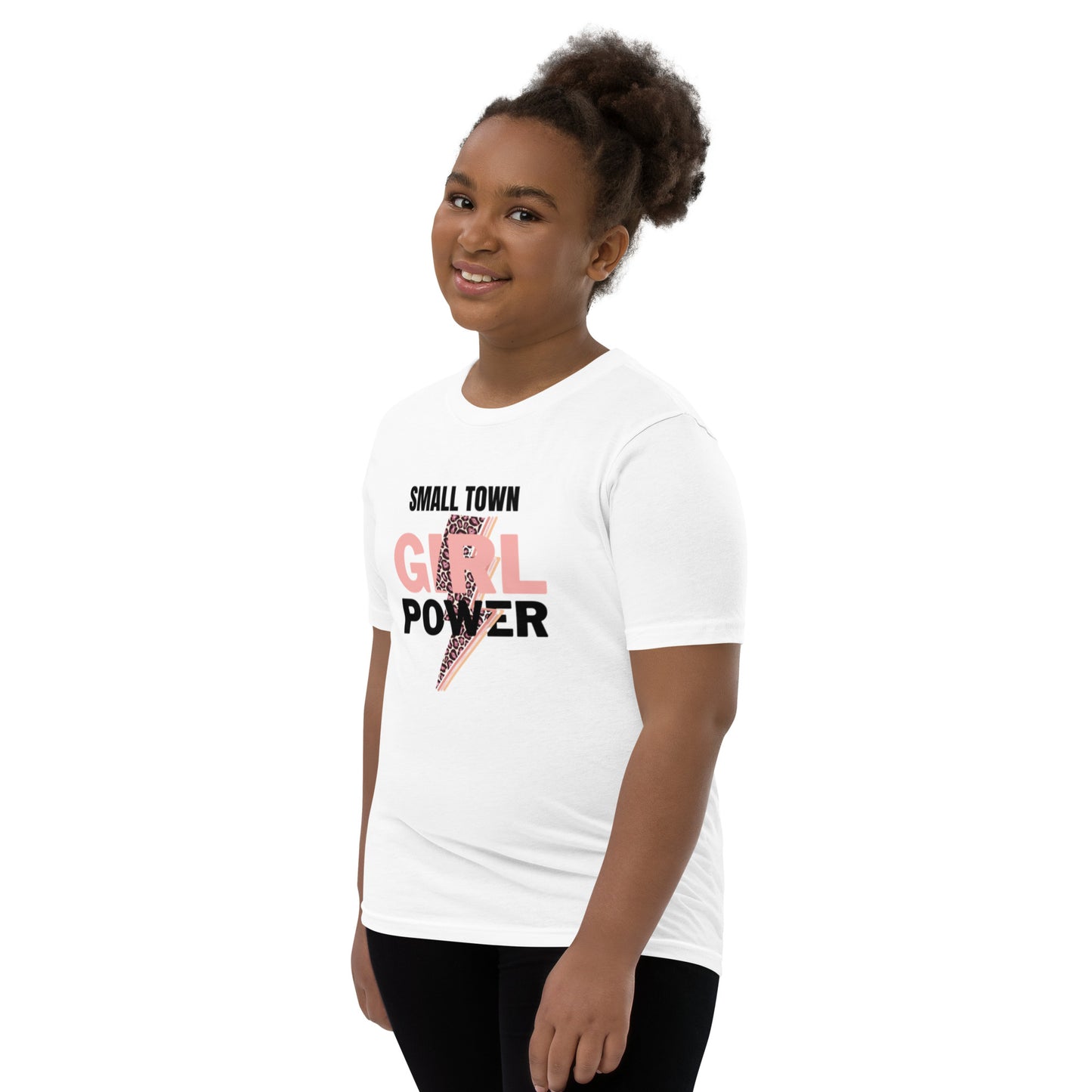 Small Town Girl Power Youth Short Sleeve T-Shirt