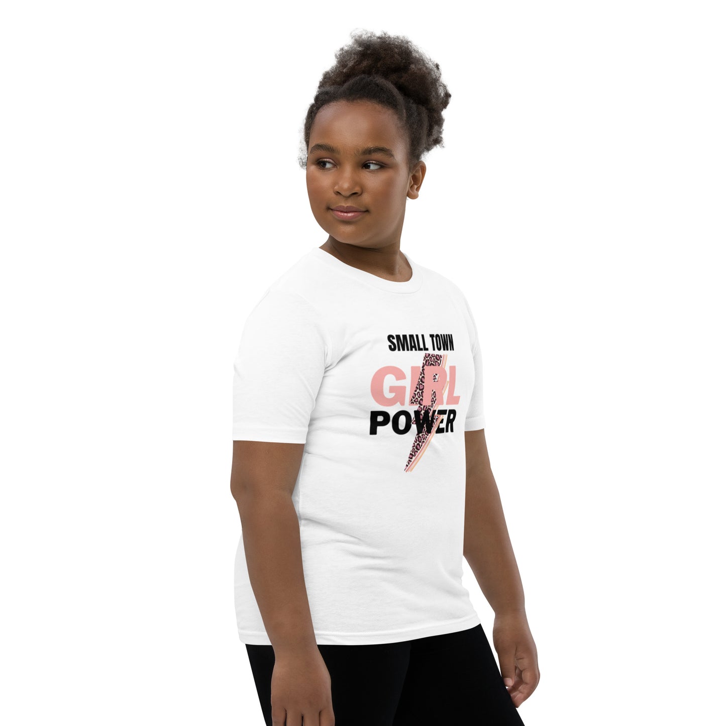 Small Town Girl Power Youth Short Sleeve T-Shirt
