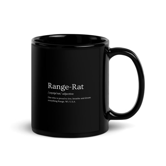 Range-Rat Black Glossy Mug