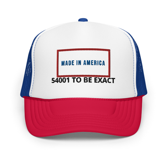 Made in Amery Foam trucker hat