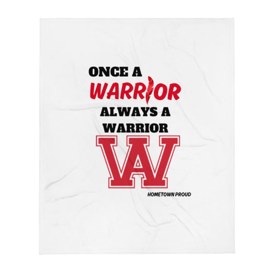 Amery Warriors Throw Blanket