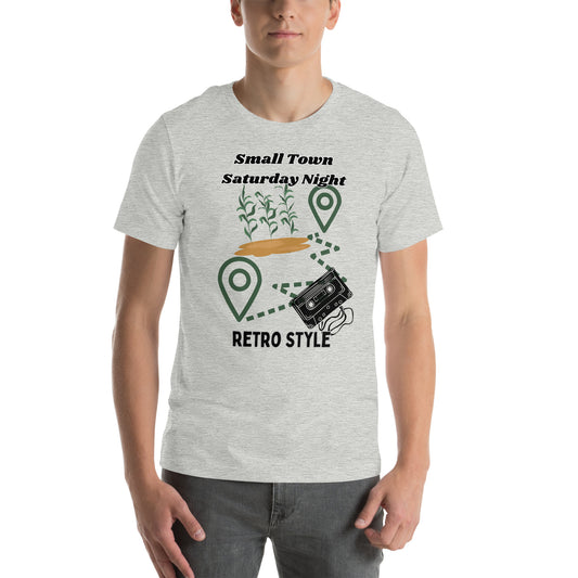 Small Town Retro Style Unisex t-shirt