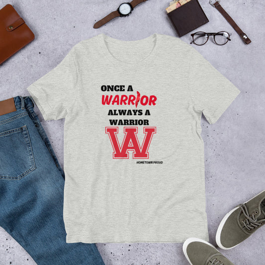 Amery "Once A Warrior" Unisex t-shirt