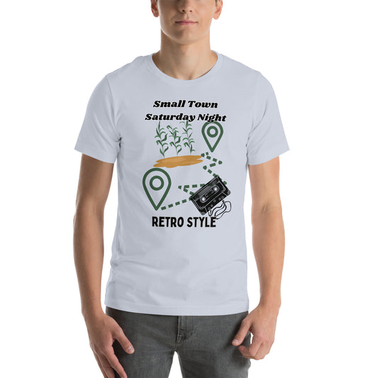 Small Town Retro Style Unisex t-shirt