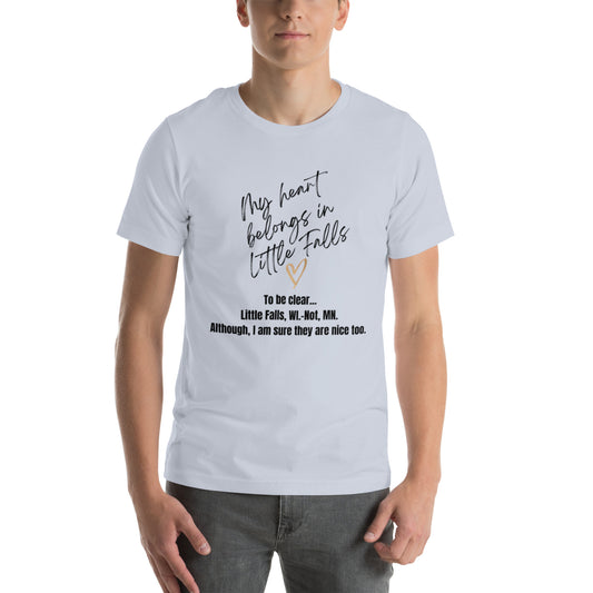Little Falls WI Unisex t-shirt