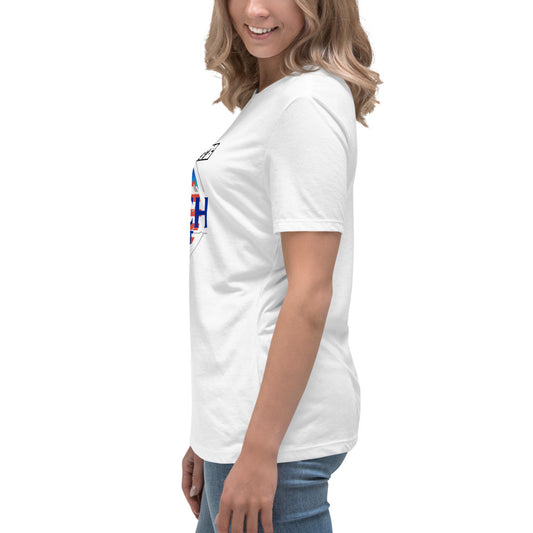"Red, White & Busch Lite" Women's Relaxed T-Shirt