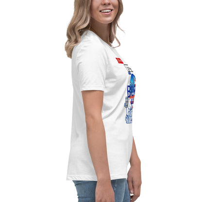 "Red, White & Busch Lite" Women's Relaxed T-Shirt