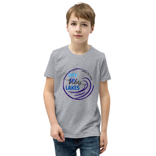 City of Lakes Vibes Youth Short Sleeve T-Shirt