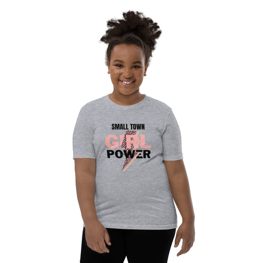 Small Town Girl Power Youth Short Sleeve T-Shirt
