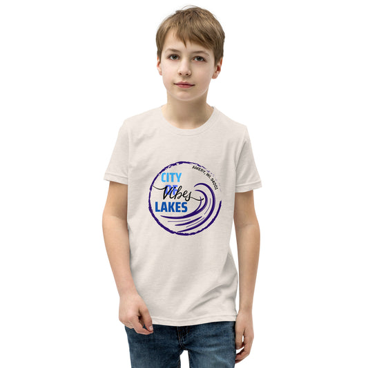 City of Lakes Vibes Youth Short Sleeve T-Shirt