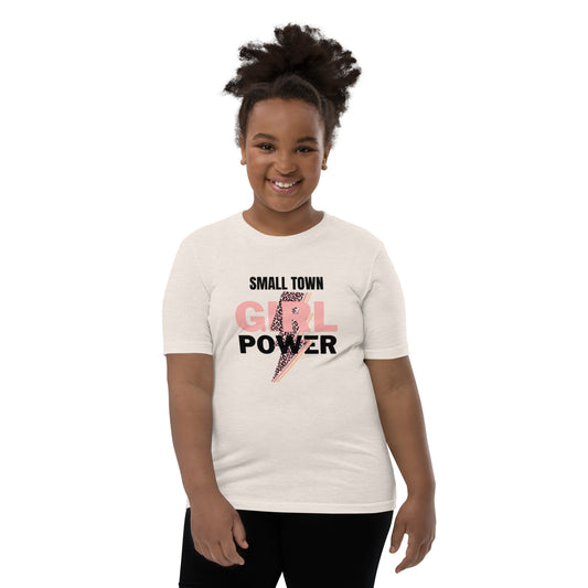 Small Town Girl Power Youth Short Sleeve T-Shirt