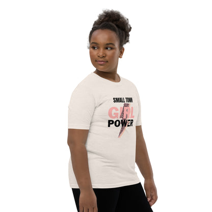 Small Town Girl Power Youth Short Sleeve T-Shirt