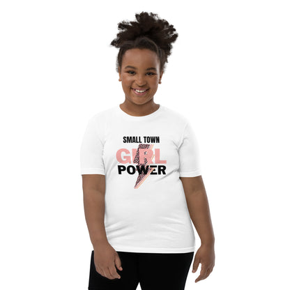 Small Town Girl Power Youth Short Sleeve T-Shirt